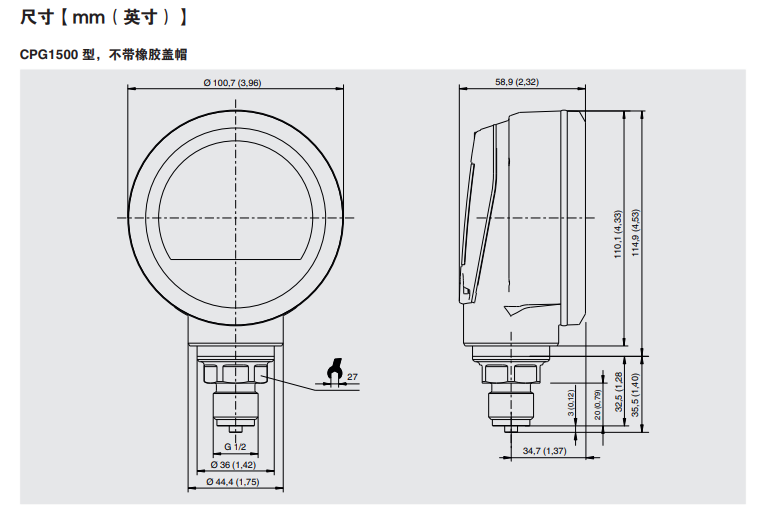 DG-10數(shù)字壓力表